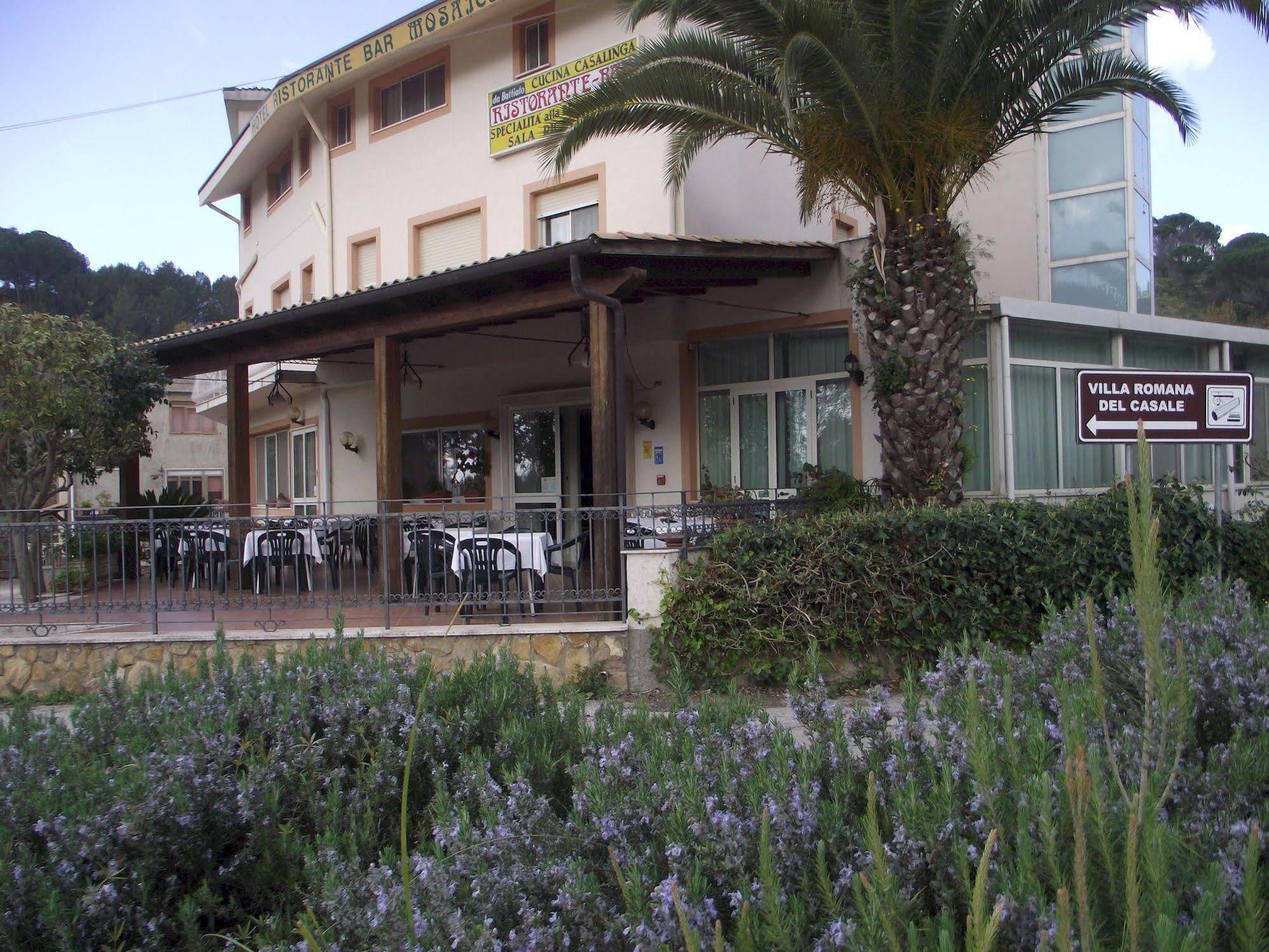 Hotel Ristorante Mosaici Piazza Armerina Exterior photo